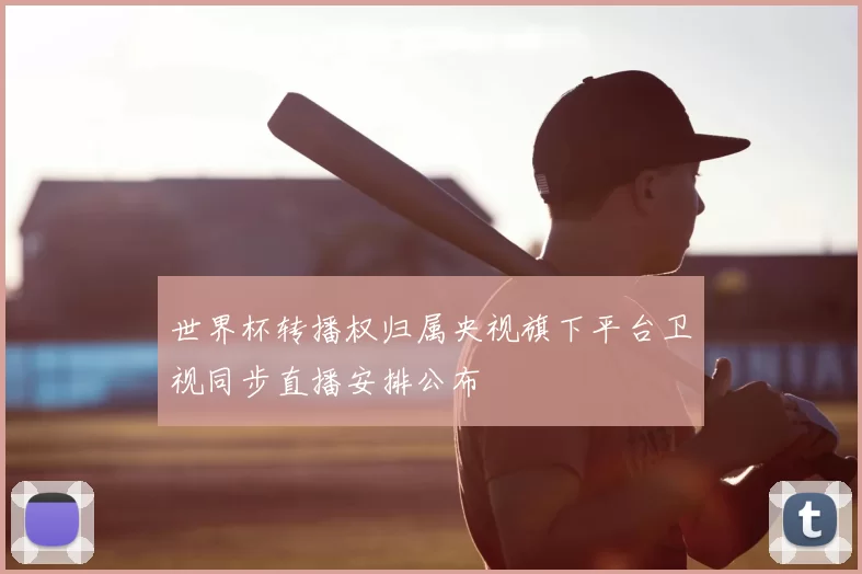 世界杯转播权归属央视旗下平台卫视同步直播安排公布